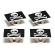 Jolly Rodger Tuxedo Studs