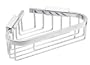 :USE Bath/Shower Baskets 8 1/2-Inch Corner Basket, Polished Chrome