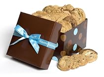 Geoff & Drew's Happy Birthday Box of 16 Fresh Baked Chocolate Chip Cookies