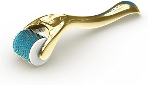Derma Roller: 1.0 Best High End Face Roller, Titanium Needles For Acne Scar Removal, Stretch Marks Free Shipping for Prime, 60 Day Money Back Guarantee. Cellulite Skin Treatment And Wrinkles. Micro Needle Kit System. Antiaging, Renew Collagen.