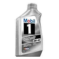 Mobil 1 98KG00 0W-40 Synthetic Motor Oil - 1 Quart