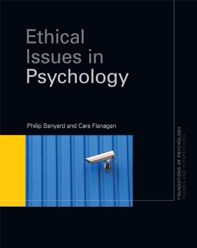 Ethical Issues in Psychology (Foundations of Psychology)