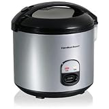 Hamilton Beach Rice Cooker/steamer Sealed Lid Dishwasher Safe Inner Liner and Paddle Rest
