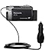 Schnelles Auto / Car Ladegerät für Panasonic SDR-H85 Video Camera - von Gomadic mit TipExchange Technology