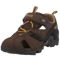 Teva Dozer Kids 8918, Unisex - Kinder Sandalen/Outdoor-Sandalen, braun, (bracken ), EU 33 (US 3 ) (UK 2 )