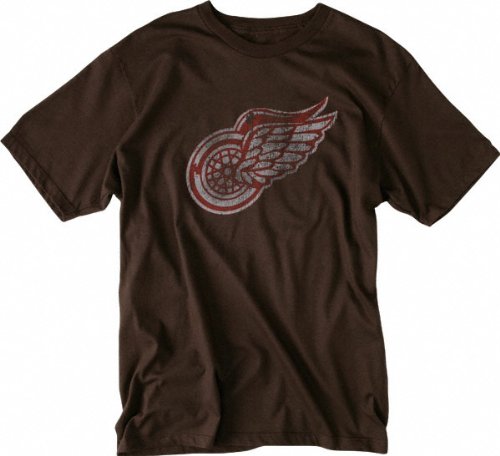 Detroit Red Wings Old Time Chocolate Fashion T-Shirt