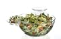 Anchor Hocking Presence 5-Piece Salad Set, 11-Inch Bowl and 4 Coupe Plates