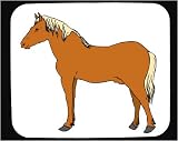 Decorated Mouse Pad with horse, equine, animal