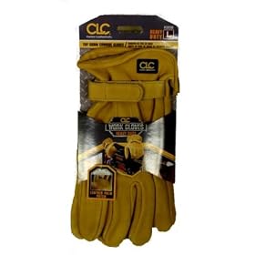 Click here to buy Custom LeatherCraft 2058L Glove, Work Cowhide, Large by Custom Leather Craft.