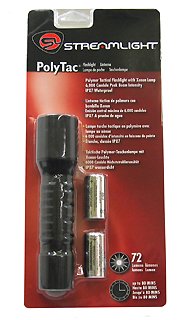 xenon super bright led flashlights-New Streamlight Polytac Xenon Bulb Black Adjustable Head High Impact Super Tough Nylon Polymer Images