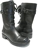 Lara Croft Tomb Raider Combat Biker Lace Up Boots Thick Strap