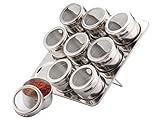 Meglio Magnetic Spice Rack (10-Piece)