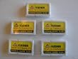 50 Feather Razor Blades NEW Hi-stainless Double Edge with 5 BLUEBIRD blades