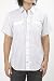 CIVIL SOCIETY BARKLEY MENS DESIGNER WOVEN SHIRT WHITE