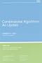 Combinatorial Algorithms : An Update (CBMS-NSF Regional Conference Series in Applied Mathematics)