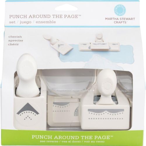 Brand New Martha Stewart Punch-Around-The-Page Combo-Cherished