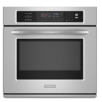 KitchenAid KEBC147VSS 24 Single Wall Oven - Stainless Steel