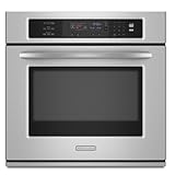 KitchenAid KEBC147VSS 24 Single Wall Oven - Stainless Steel