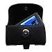 Horizontal Leather Case with Belt Clip/Loop for the Insignia NS-DV2G