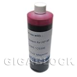 Gigablock UV(Ultra Violet) Resistant Dye Based Bulk Pint(470ml) Magenta Refill Ink for CIS System HP Officejet Pro K550, K5400, K8600, L7000, L7380, L7400, L7480, L7555, L7580, L7680, L7780 - Made in USA