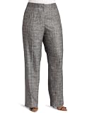 Jones New York Womens Plus-Size Flat Front Yoke Pant
