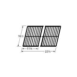 MCM 68252 Porcelain Coated Cast Iron Rectangle Cooking Grid by MCM