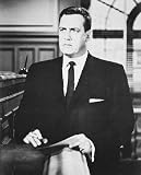 Raymond Burr 12x16 Matte B&W Photo 1 (Perry Mason)