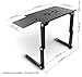 Lavolta Adjustable Vented Laptop Table Aluminium Notebook Desk Portable Stand Tray with Mouse Board and CPU Fan Cooling Pad - Black