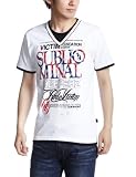 (ビーワンソウル)B ONE SOUL チェックロゴVネックTEE 2570013,日本B ONE SOUL(ビーワンソウル)代购