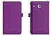 FYY Case for Galaxy Tab E 8.0 - Premium PU Leather Case Stand Cover with Card Slots, Note Holder, Elastic Strap for Samsung Galaxy Tab E 8.0 4G LTE SM-T377 Tablet Purple