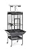 Prevue Pet Products Wrought Iron Select Bird Cage Black Hammertone 3151BLK