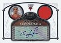 Thabo Sefolosha Autographed / Signed 2007 Topps Bowman Sterling Game-Worn Jersey Card #97 - Chicago Bulls