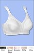 18 Hour original comfort strap bra 52DDD/E (label 52DDD)/White