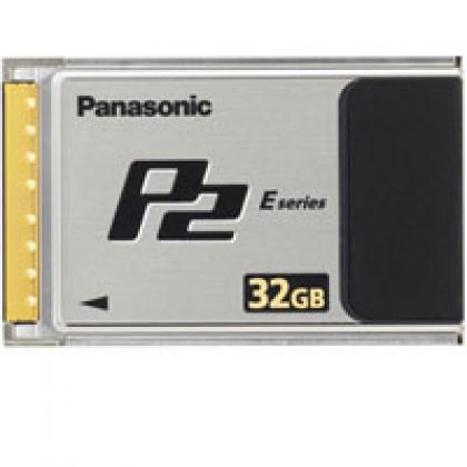 Panasonic AJ-P2E032XG 32GB E-Series P2 Solid State Memory Card