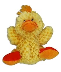 Kong Platy Duck Dog Toy, Small, Yellow