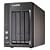 SS 439 Pro - Slim Turbo NAS (Network Attached Storage) 4 bay hot swappable 2.5" SATA HDD Superior Performance All-in-One Server with iSCSI for Business
