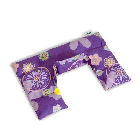 Theraline Kirschkern Nackenkissen retro-lila