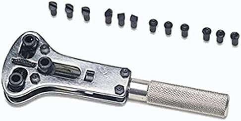 Water-proof Watch Case Opener Tool, (Jaxa Type Spanner Wrench) in wooden Box