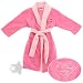 Supergirl Pink Fleece Bath Robe for Girls