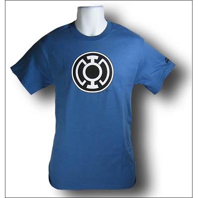  Blue Lantern Symbol T-Shirt
