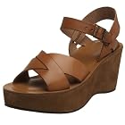 KORK-EASE Ava Buff on Suede Wedge Sandal
