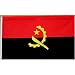 Angola Flag Polyester 3 ft. x 5 ft.