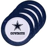 Dallas Cowboys NFL Dinner Plates (4 Pack) by DUCK HOUSE