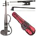 Yamaha SV-130 Concert Select Silent Electric Black 4/4 Violin Outfit including a Johnson Artist Carbon Composite Bow & Yamaha Red Gig Bag