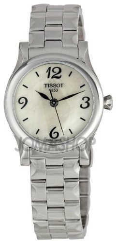 Tissot STYLIS-T DAU T0282101111702 - Reloj de mujer de cuarzo, correa de acero inoxidable