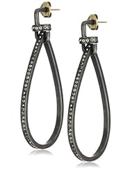 Paige Novick "Gotham" Gunmetal Teardrop Earrings