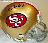 Joe Montana Signed 49ers Throwback Riddell Mini Helmet