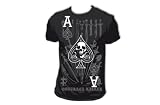 CONTRACT KILLER ACE OF SPADES MMA BLACK T-SHIRT SIZE MEDIUM