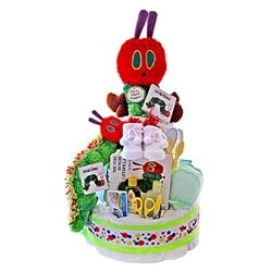 The Hungry Caterpillar Diaper Cake - Unique Baby Shower Gift Idea