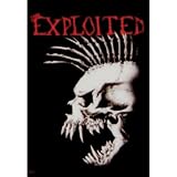 Review Old Glory  / Exploited - Screaming Skull Tapestry
